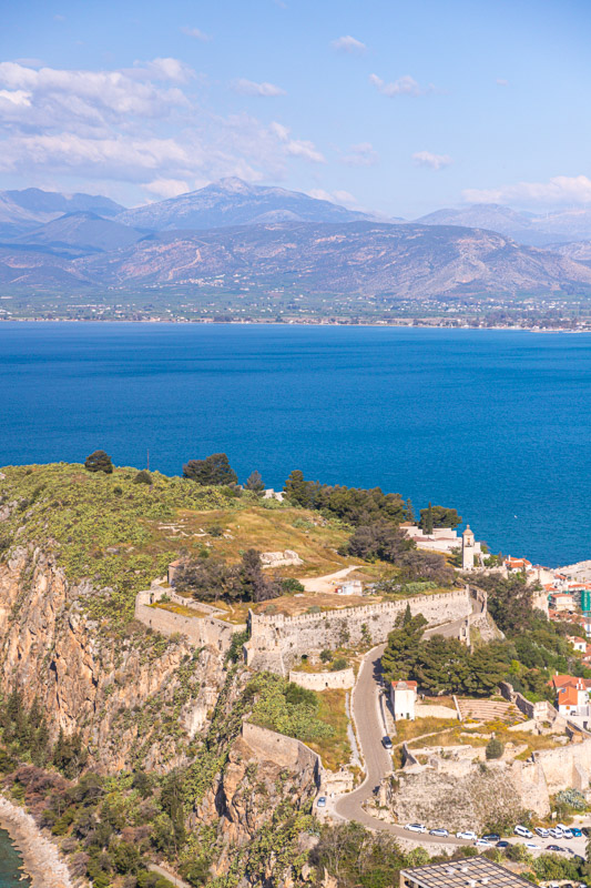 views over nafplio