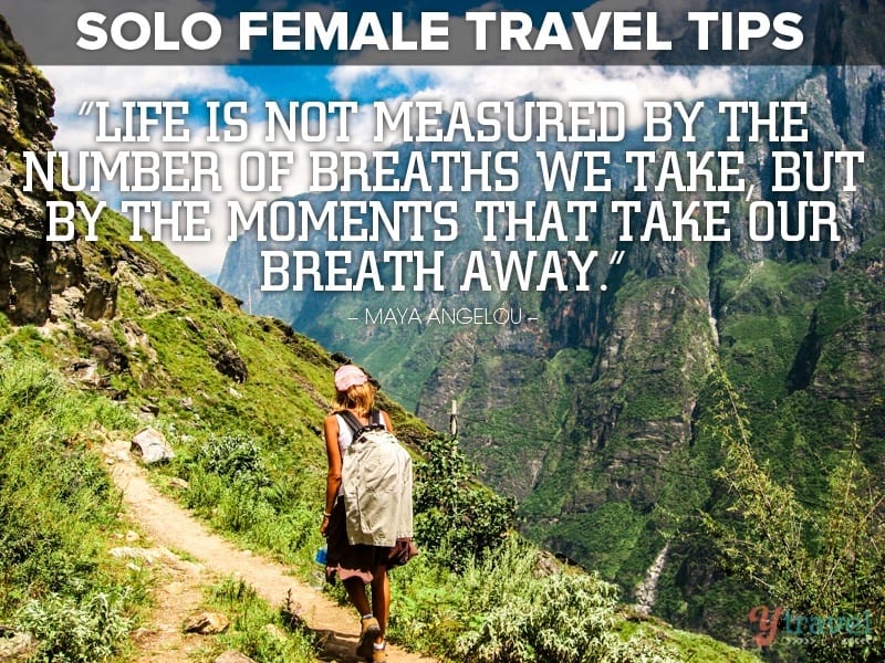 Female Solo Travel Tips