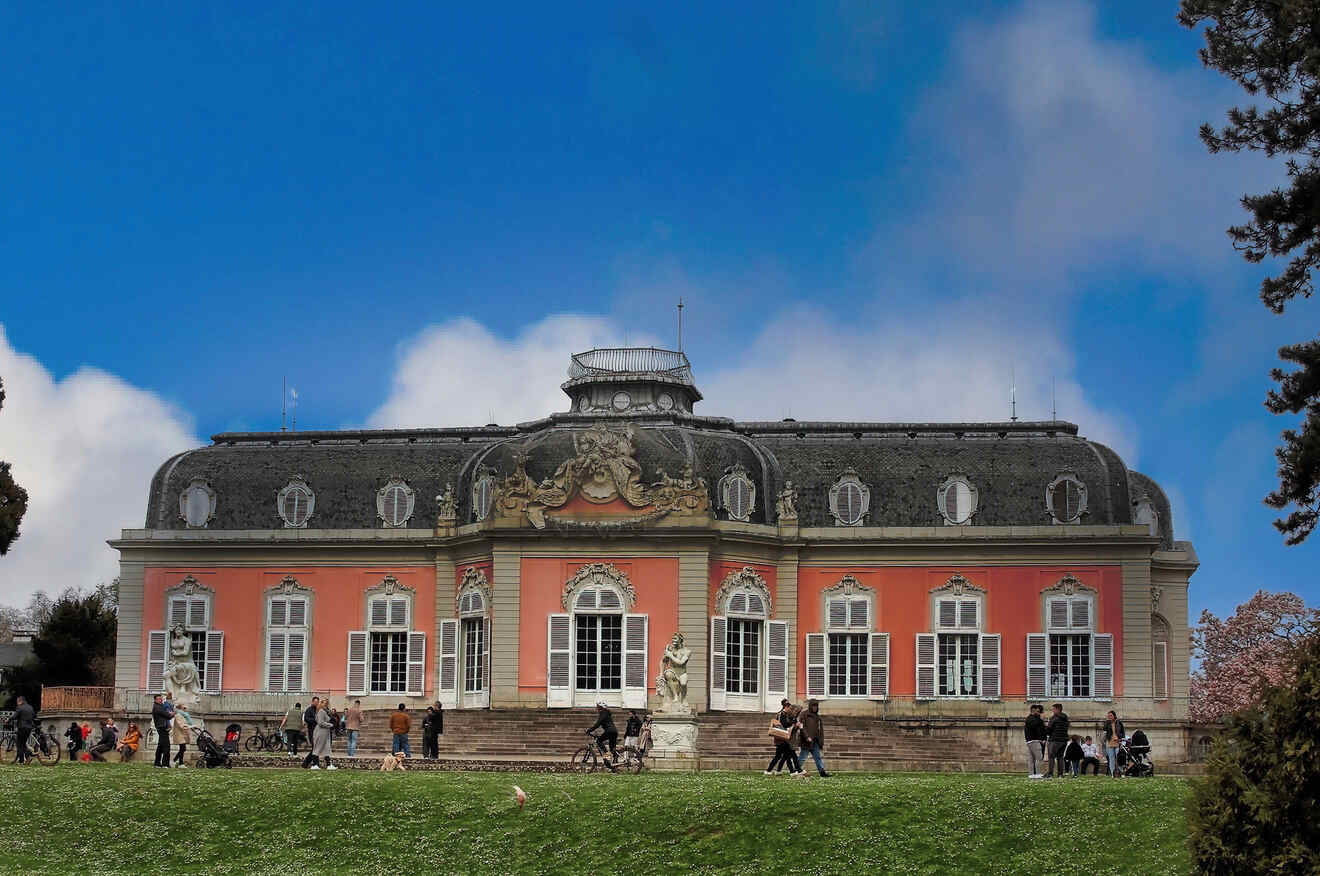 View of Scholss Benarth Villa exterior