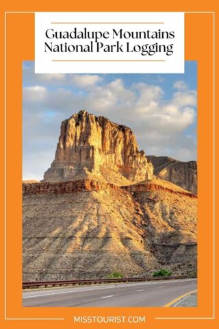 landscape from Guadalupe mountains national park