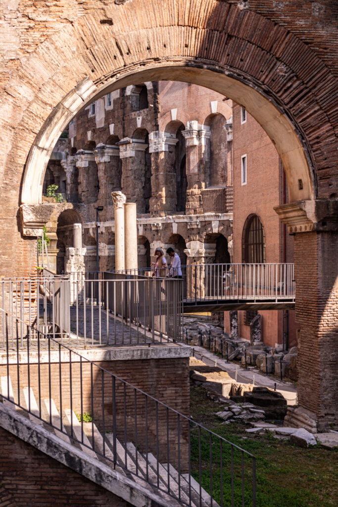 ancient ruins in rome