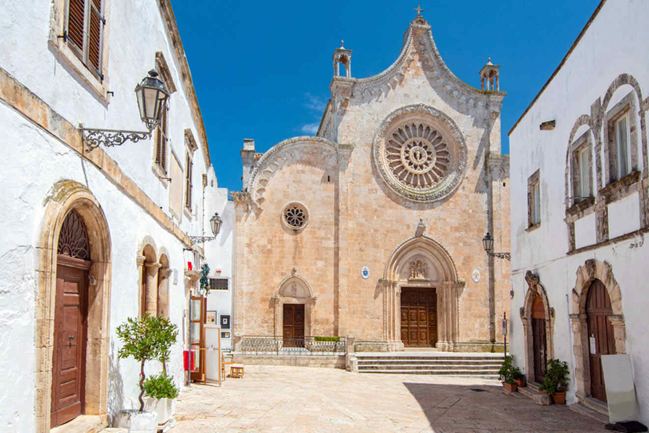 a large church with a clock on the front of it