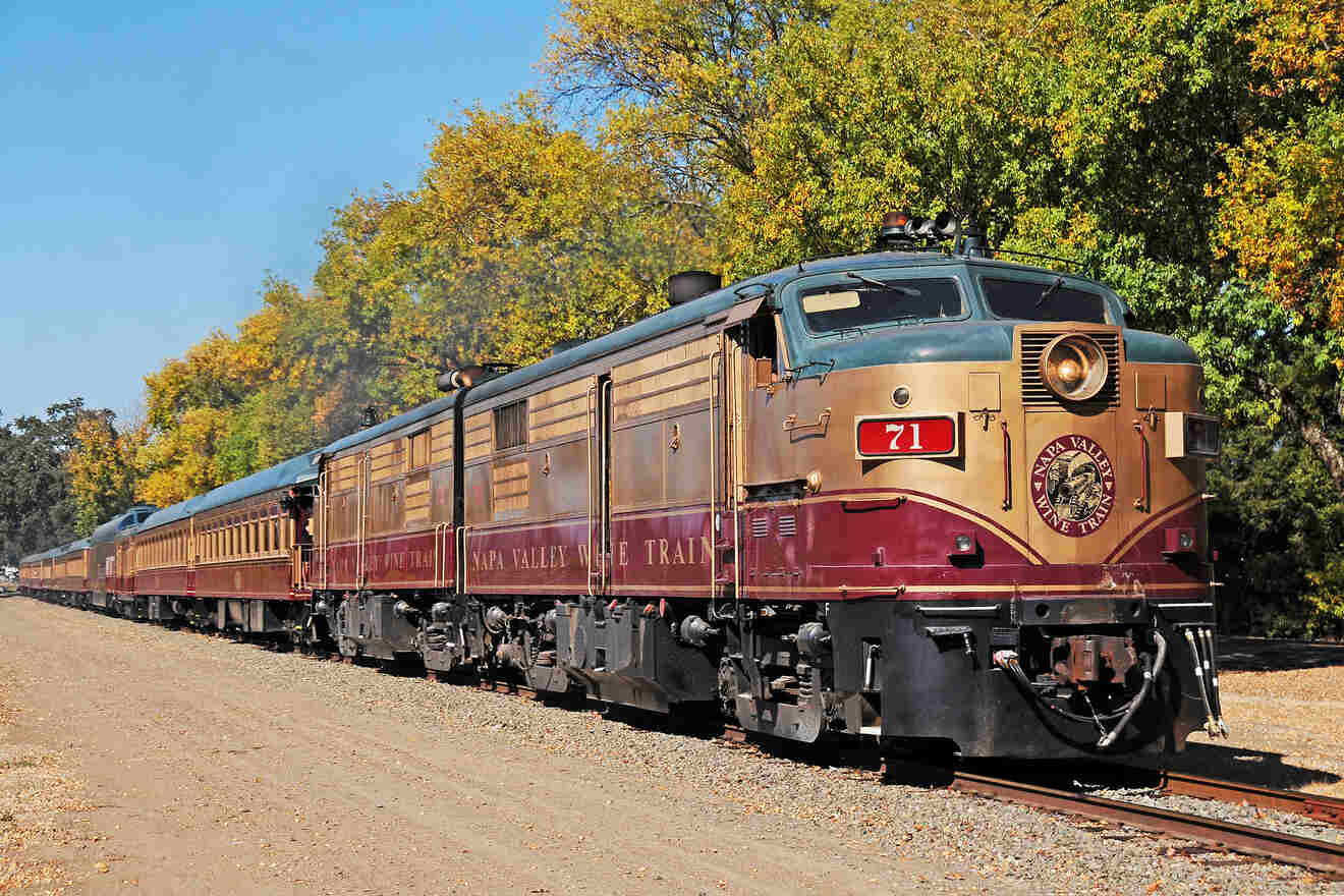 napa valley train