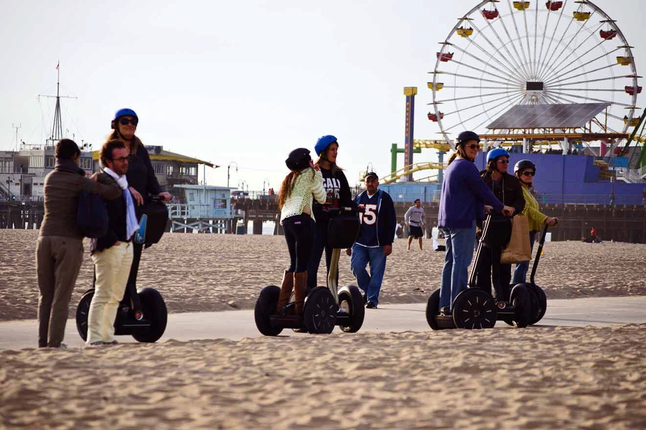 segways in Santa Monica