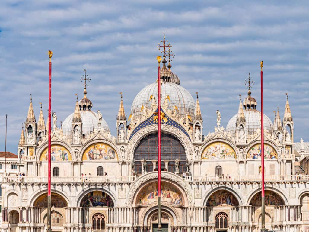 exterior of St Mark's BAsilica