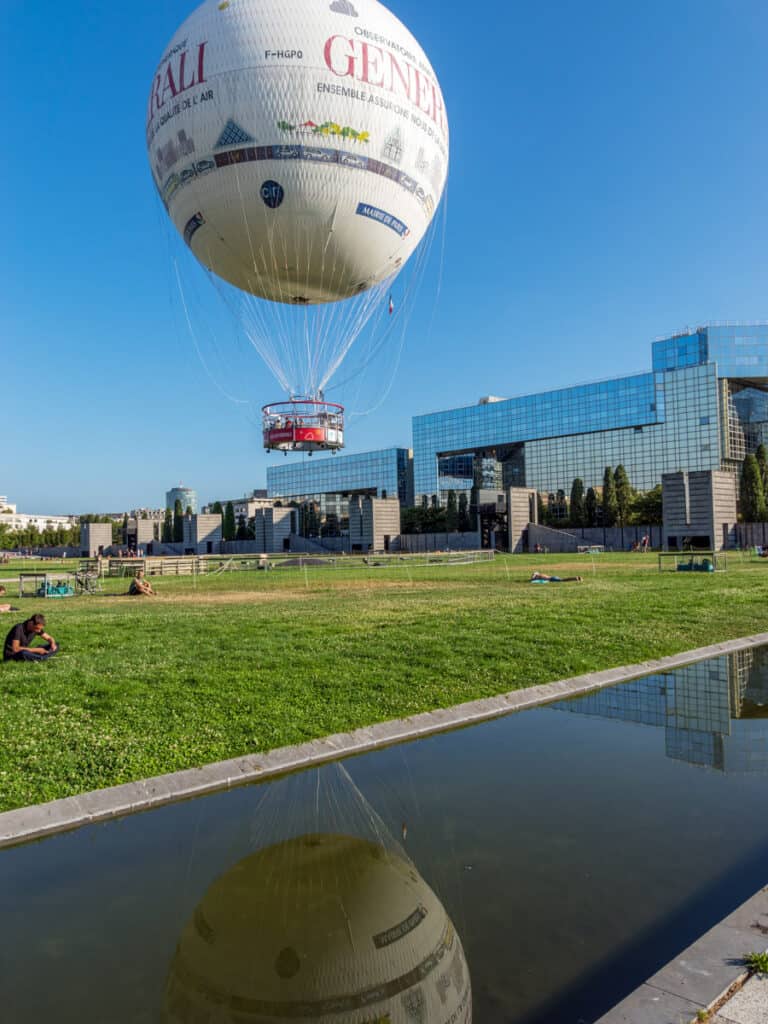 Balloon in Parc Andre Citroen 