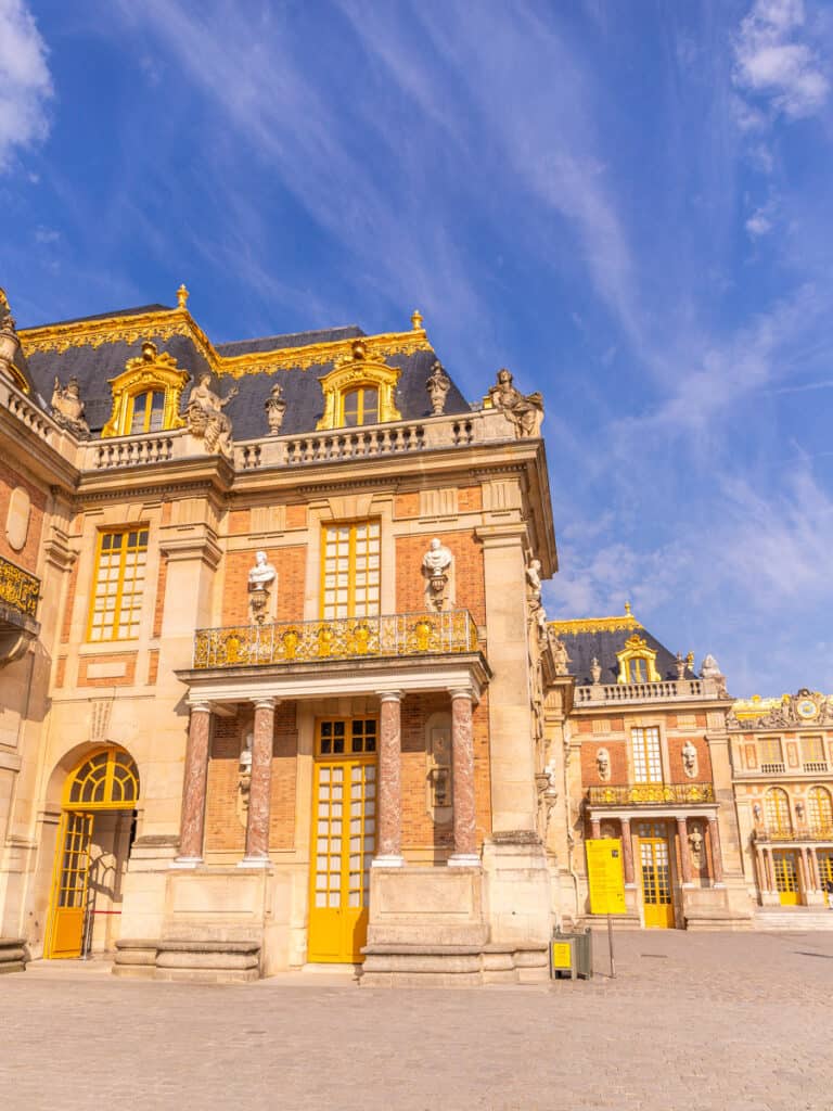 corner of versaille palace