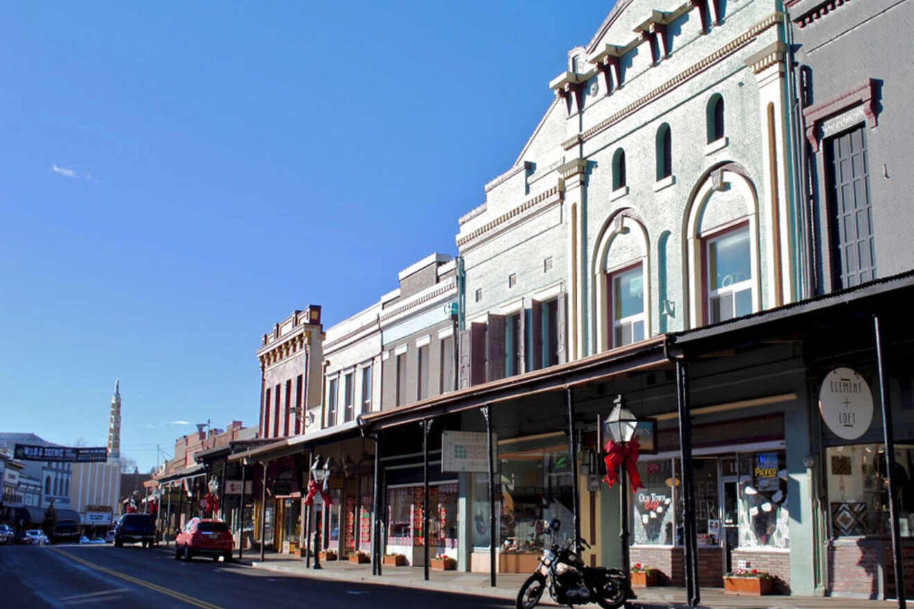 a street in a town