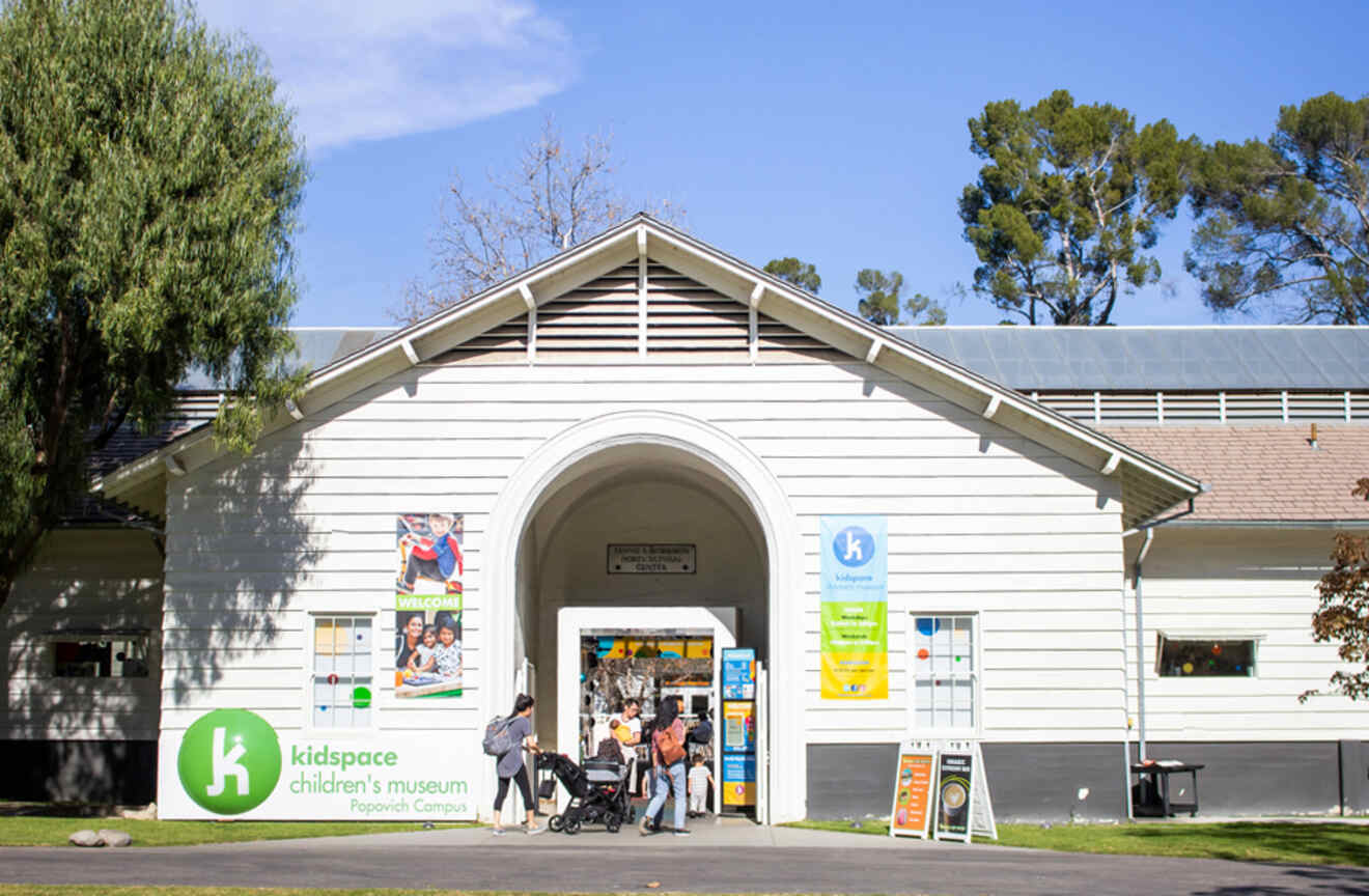 entrance to a museum