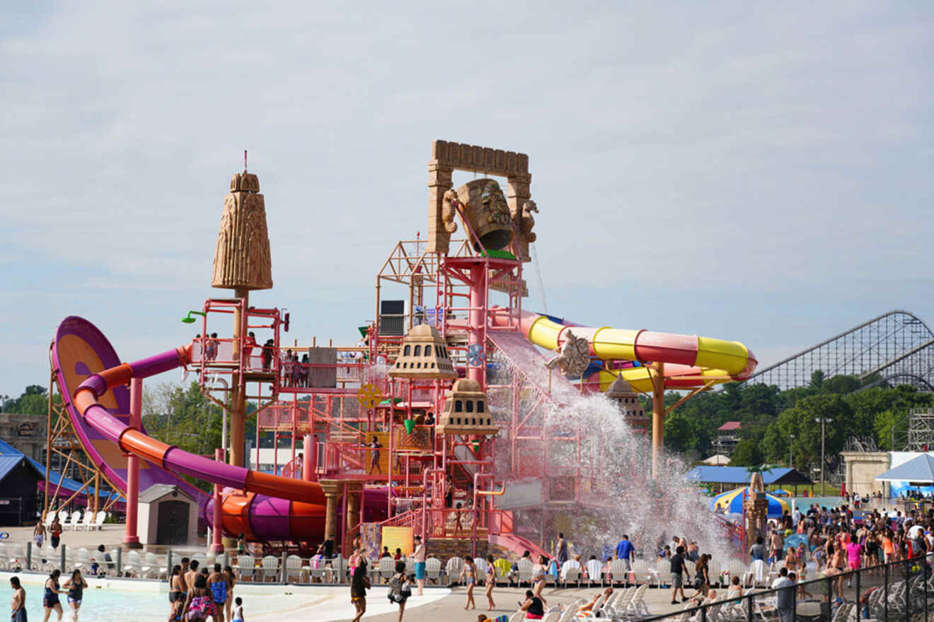 an outdoor waterpark