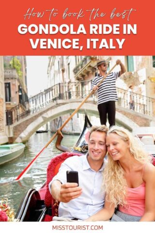 How to book the best gondola ride in venice, italy.