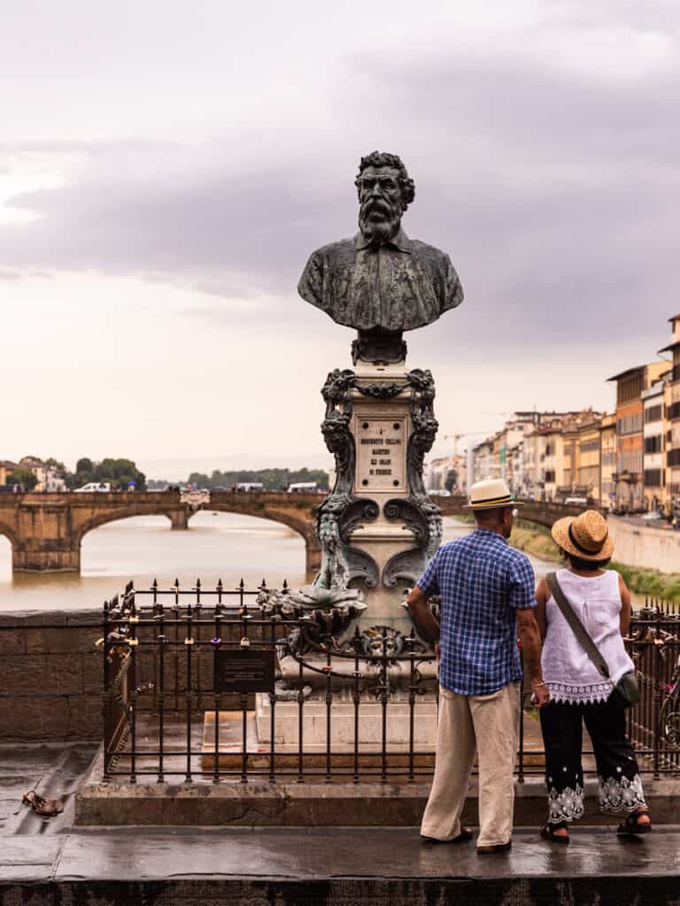 bust of Benvenuto Cellini