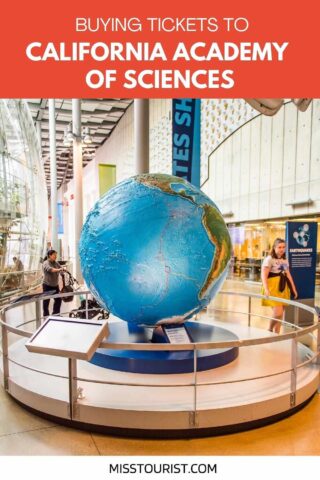 large globe at a museum