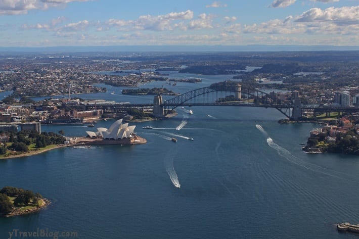 overview of a harbour