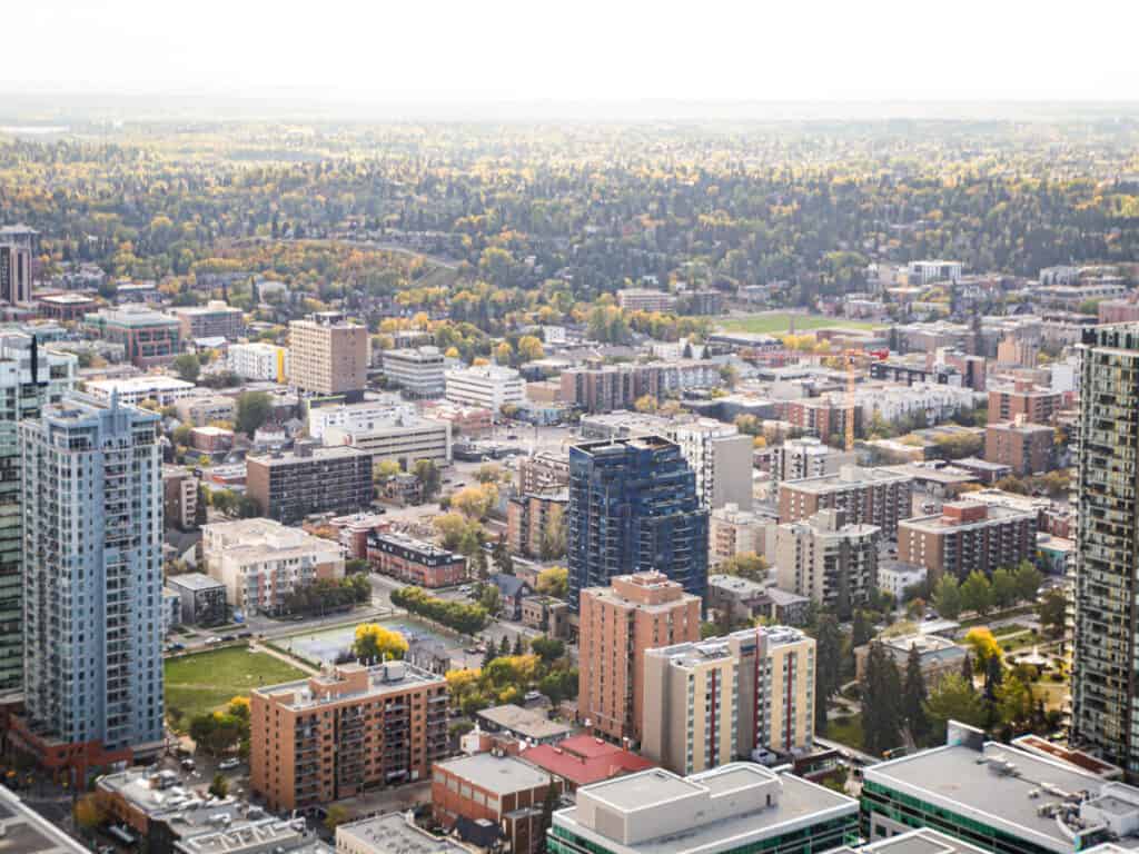 overlooking calgary 