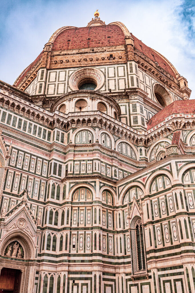 the orange dome of florence duomo