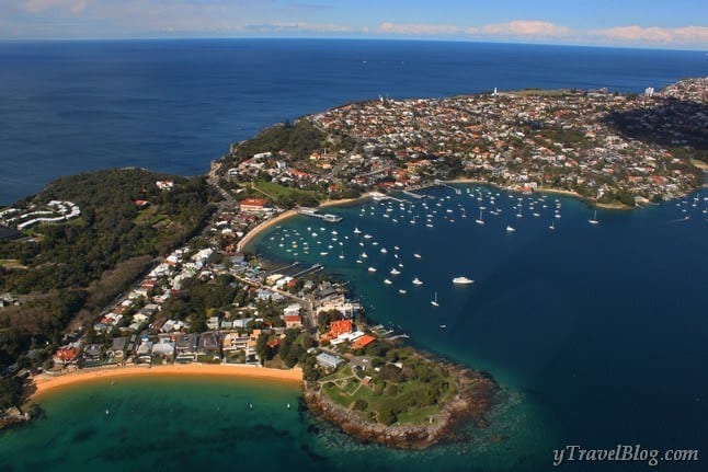 overview of an island