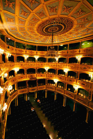 interior of a theatre