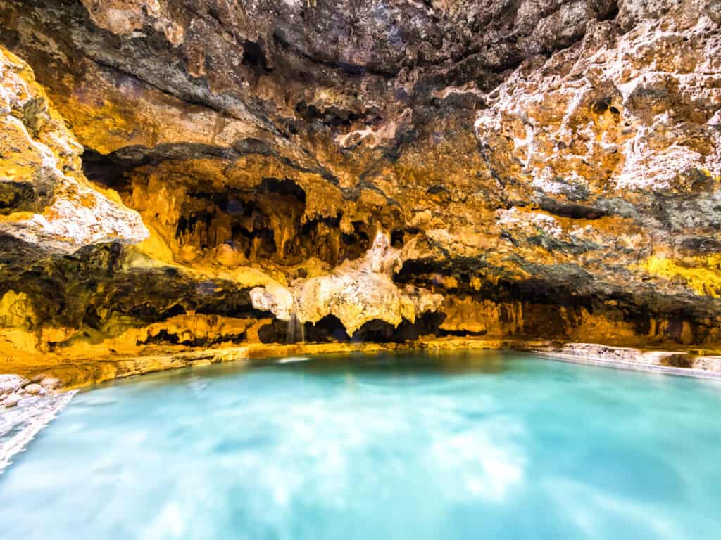 View of Cave and Basin National Historic Site, Banff, Canada