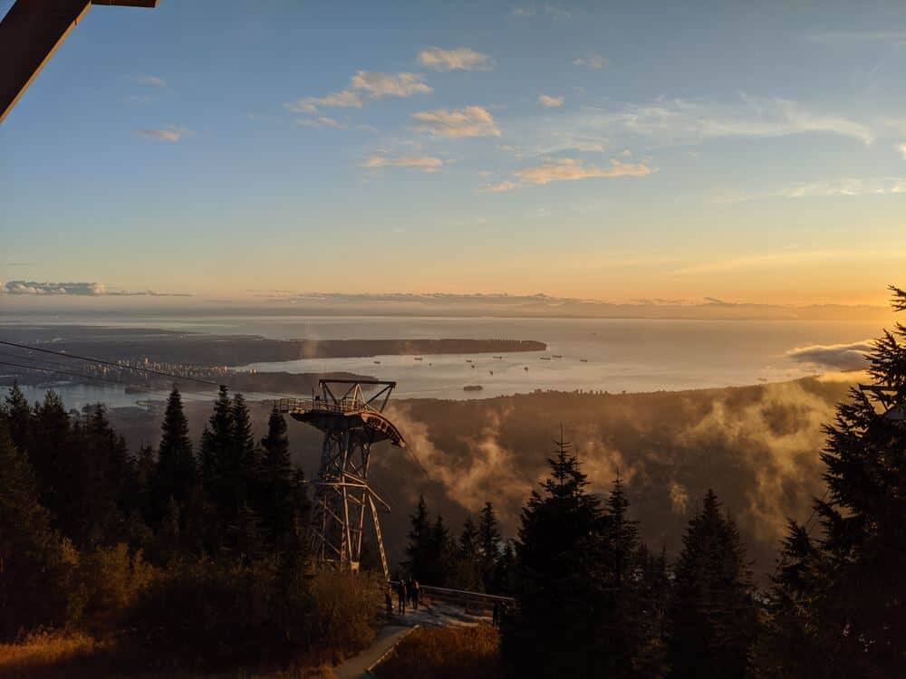 Grouse Mountain views