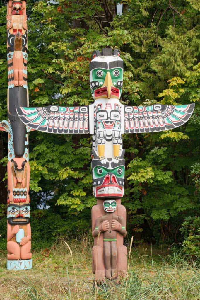 Thunderbird Park Totem Pole