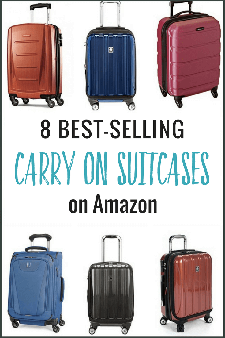 Looking for carry-on luggage? I've done the research for you. Here are 8 of the best selling and most popular carry on suitcases on Amazon! 