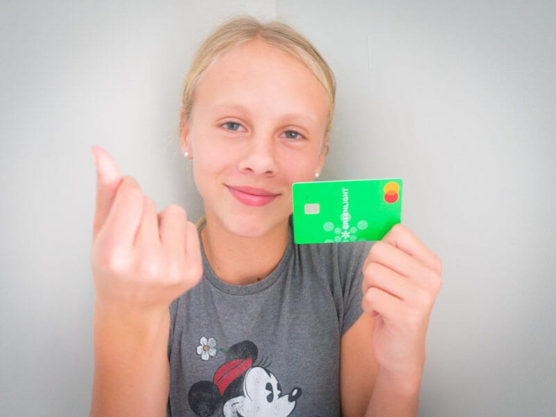 greenlight debit card for kids