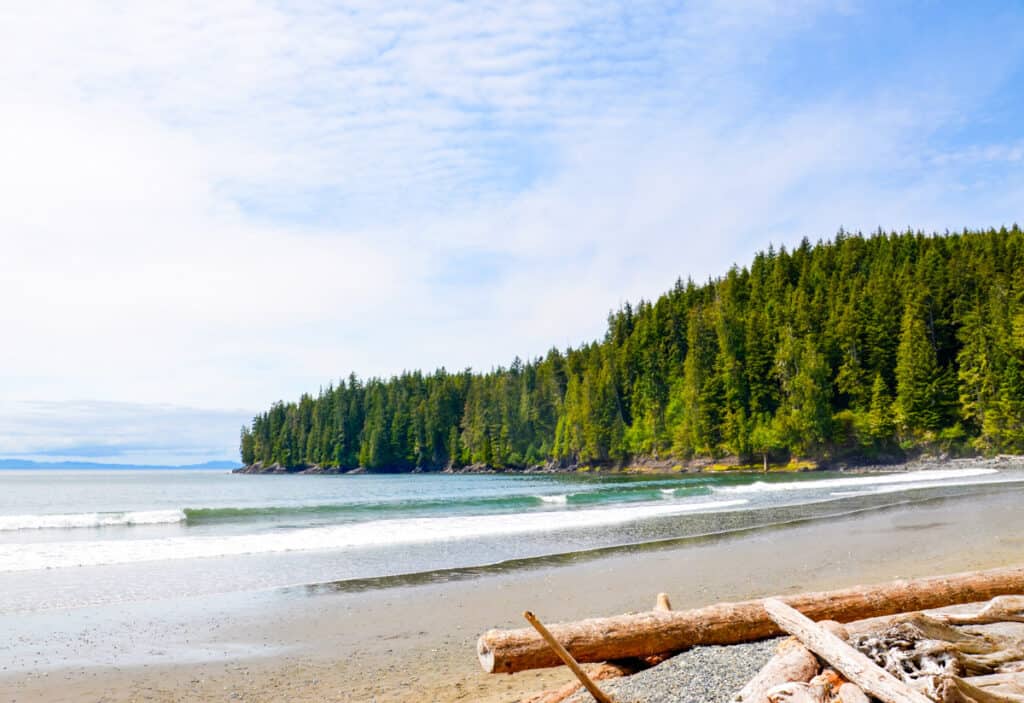 China Beach landscape, Vancouver Island