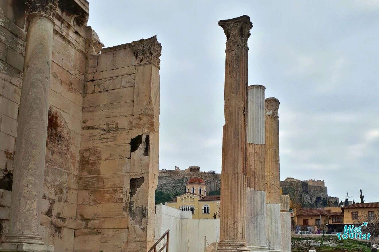 Hadrian’s-Library athens, greece.