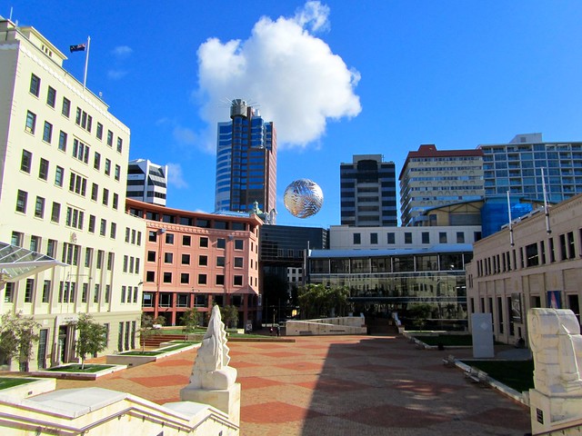 buildings in a city