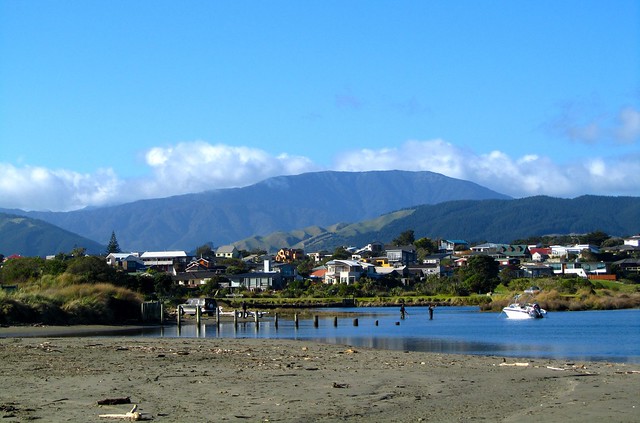 a lake surrounded by hills