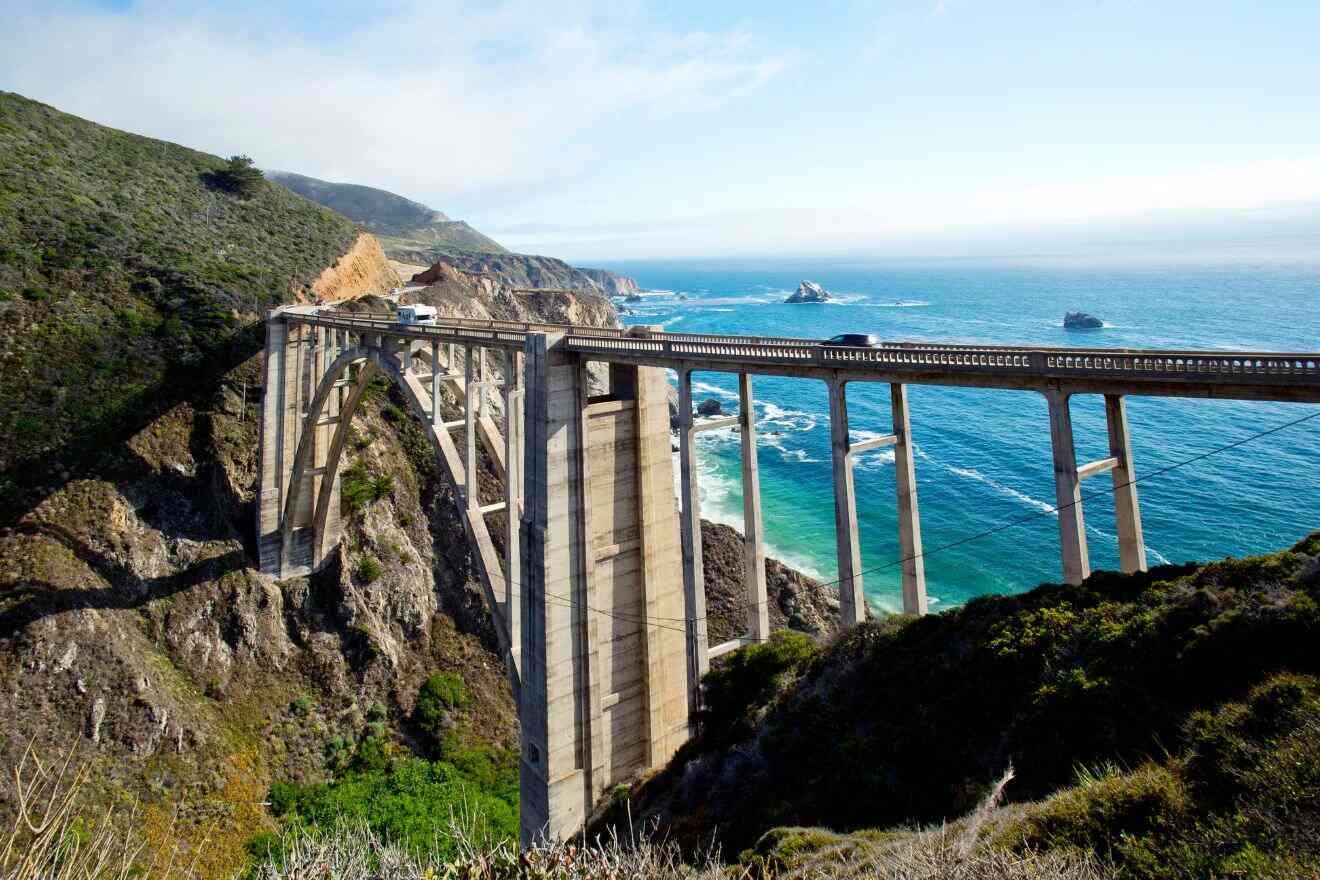 bridge near the ocean