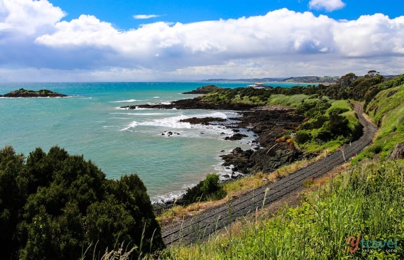 rocky ocean shore 