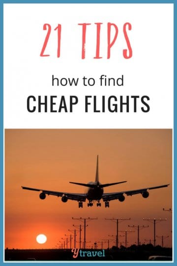 These 21 tips will show you how to find cheap flights to anywhere in the world. Plus discover the best websites for booking flights online!