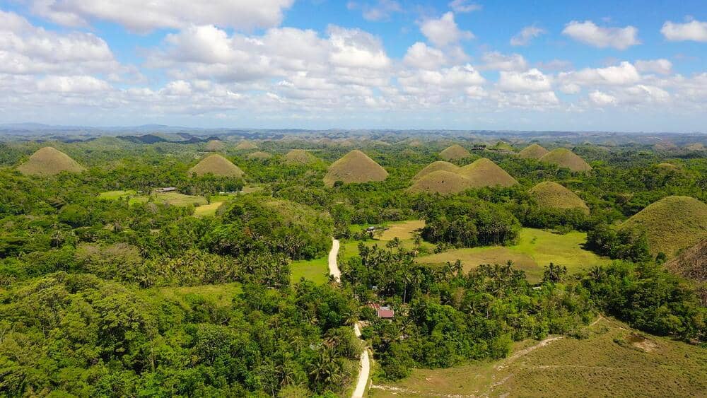 hill mounds Chocolate Hills, Bohol