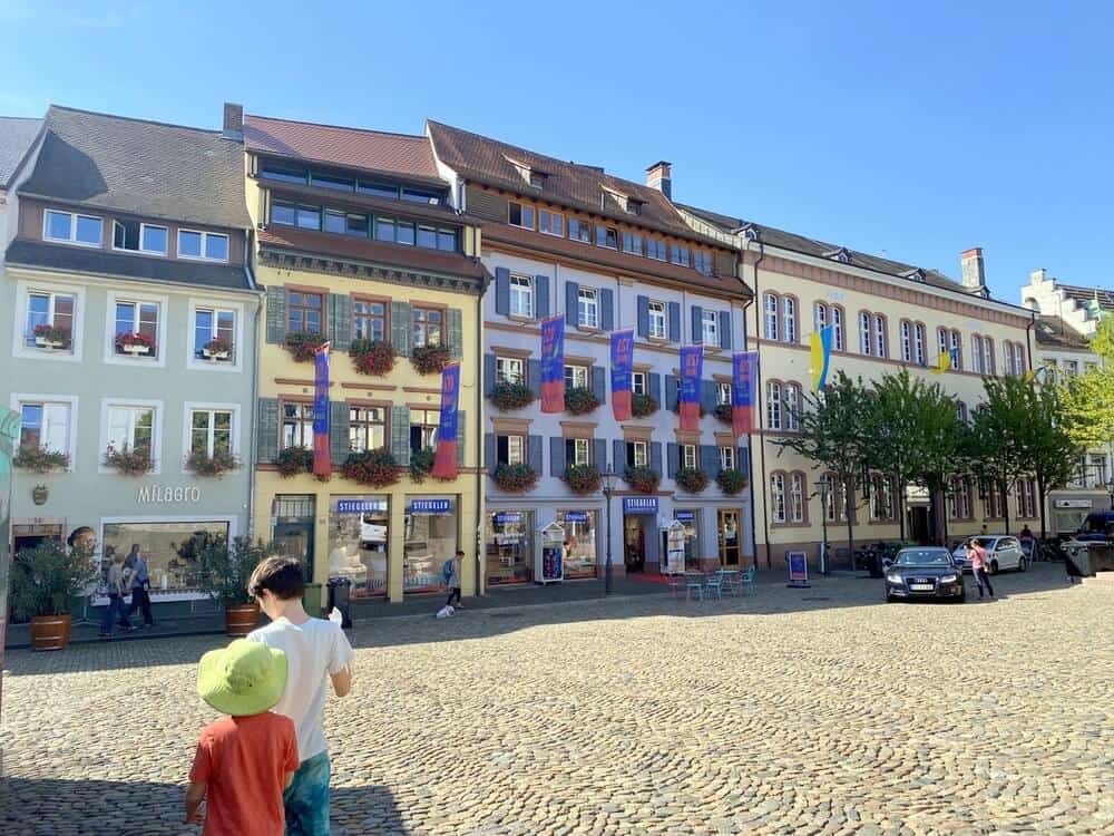 Exploring Freiburg's Old Town in the Black Forest region