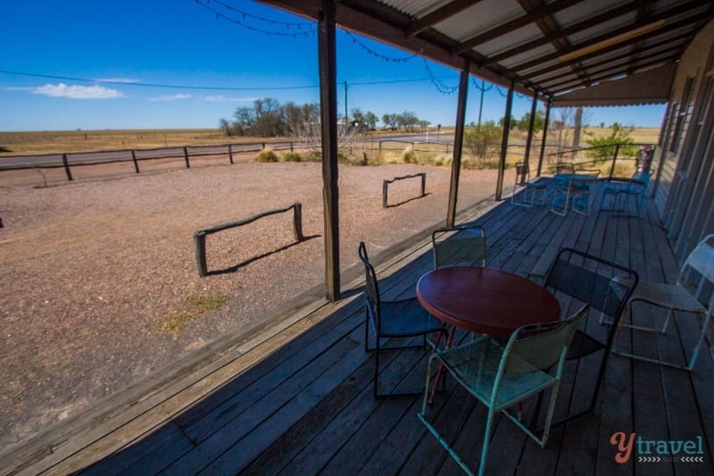 verandah of Walkabout Creek Hotel - 