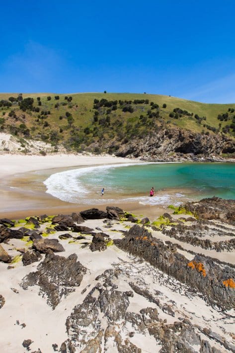 Western River Cove beach