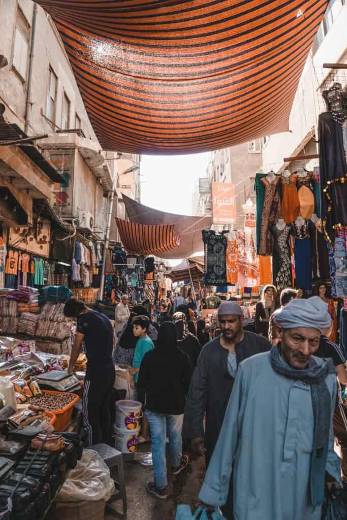 market in egypt