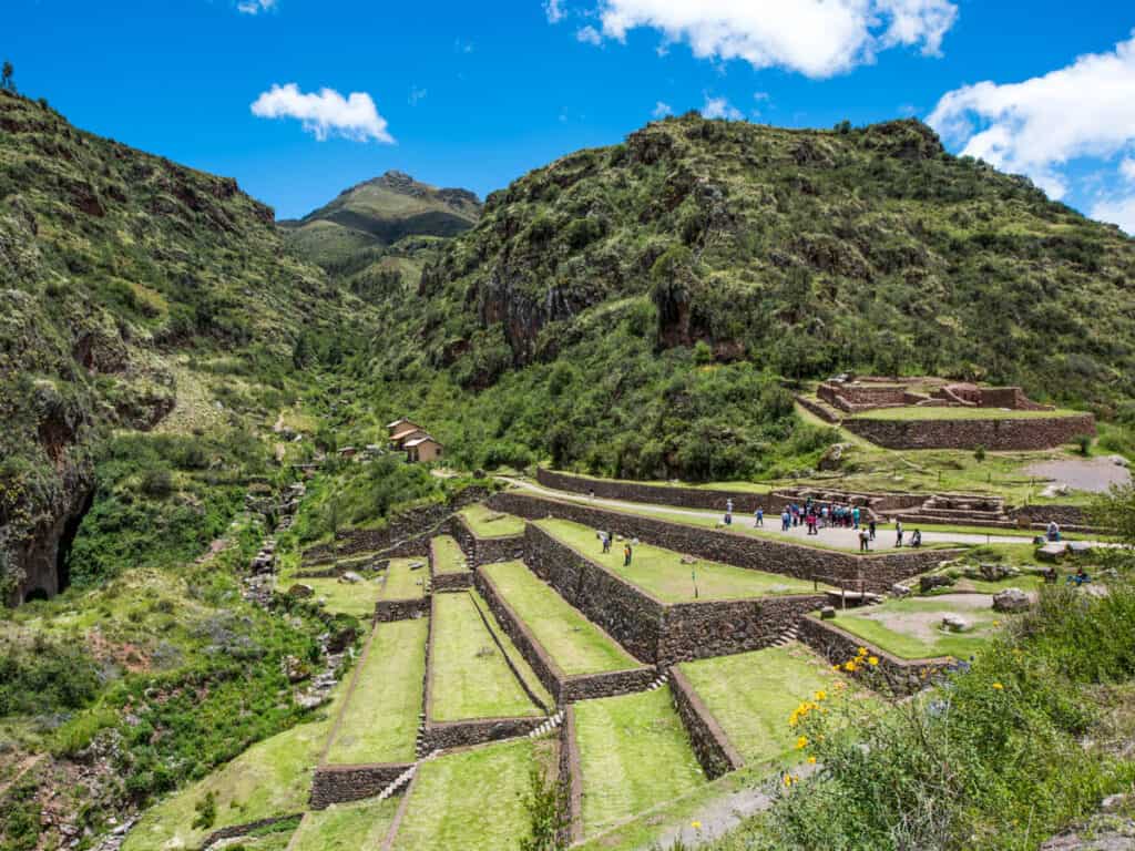 The Sacred Valley and the Inca ruins of Pisac