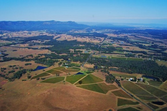 Brokenback mountains Hunter Valley