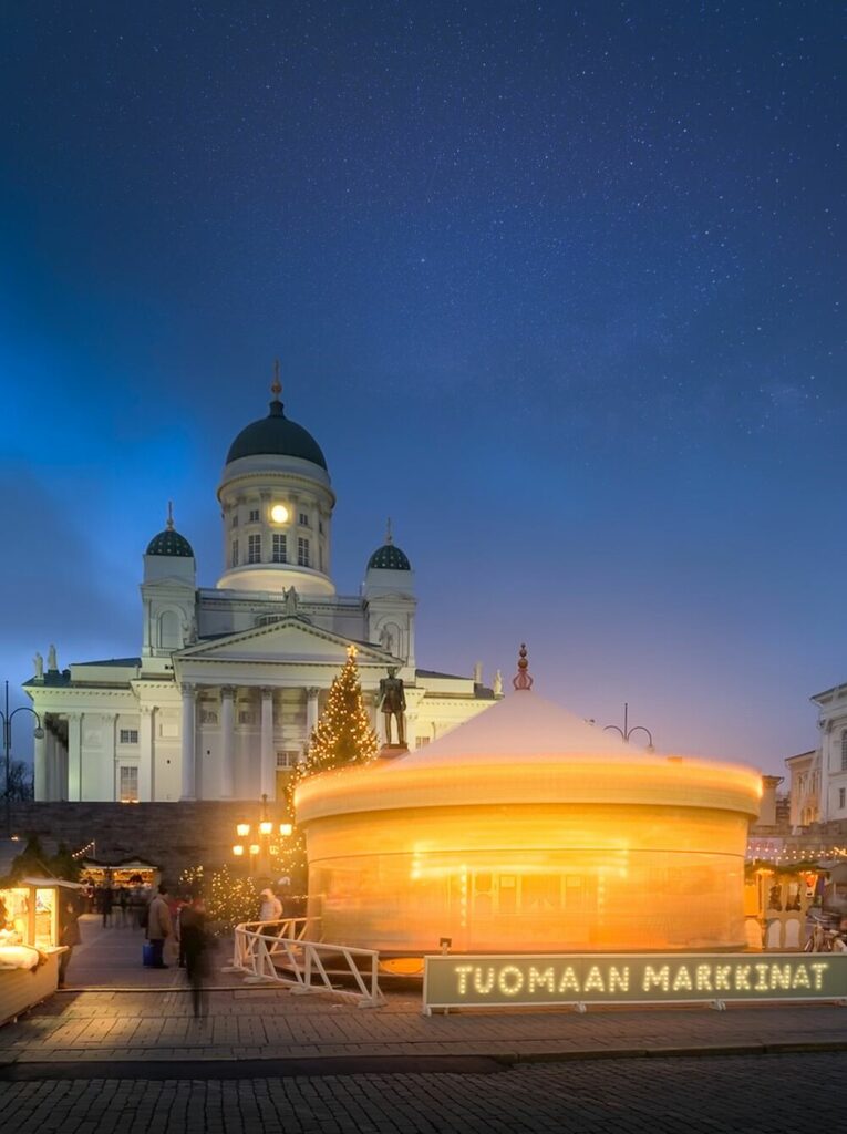 christmas market in helsinki