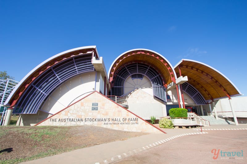 exterior of Australian Stockman's Hall of Fame, Longreach, Queensland