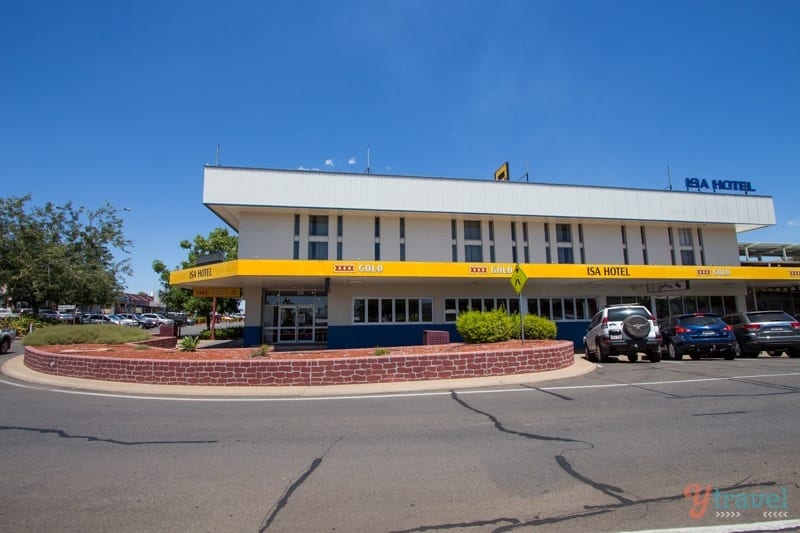 exterior to Mount Isa Hotel, Queensland, Australia