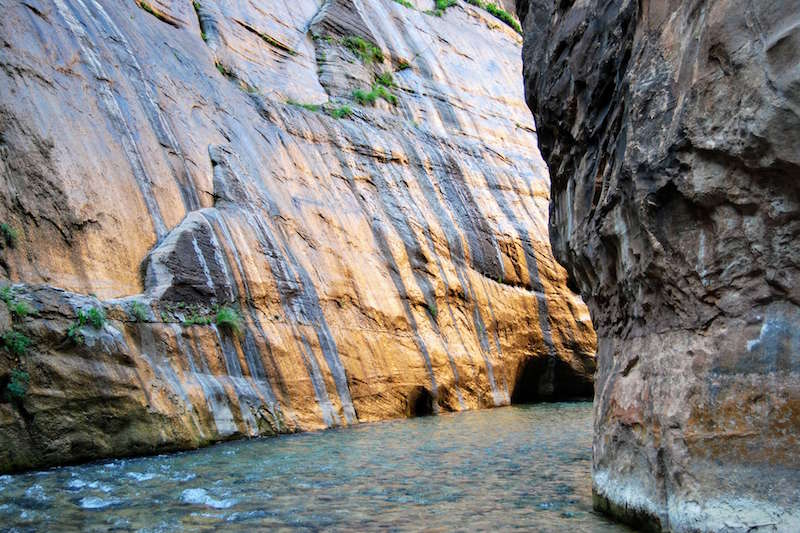 Mystery Falls in the narrows river