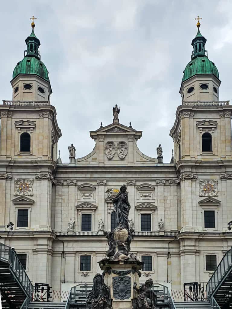 exterior of salzburg cathedral