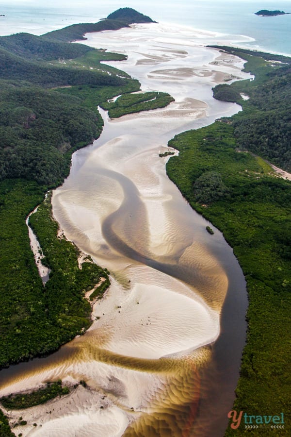 overview of a river