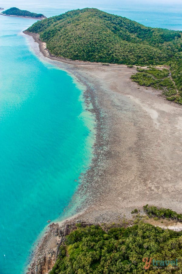 overview of a beach