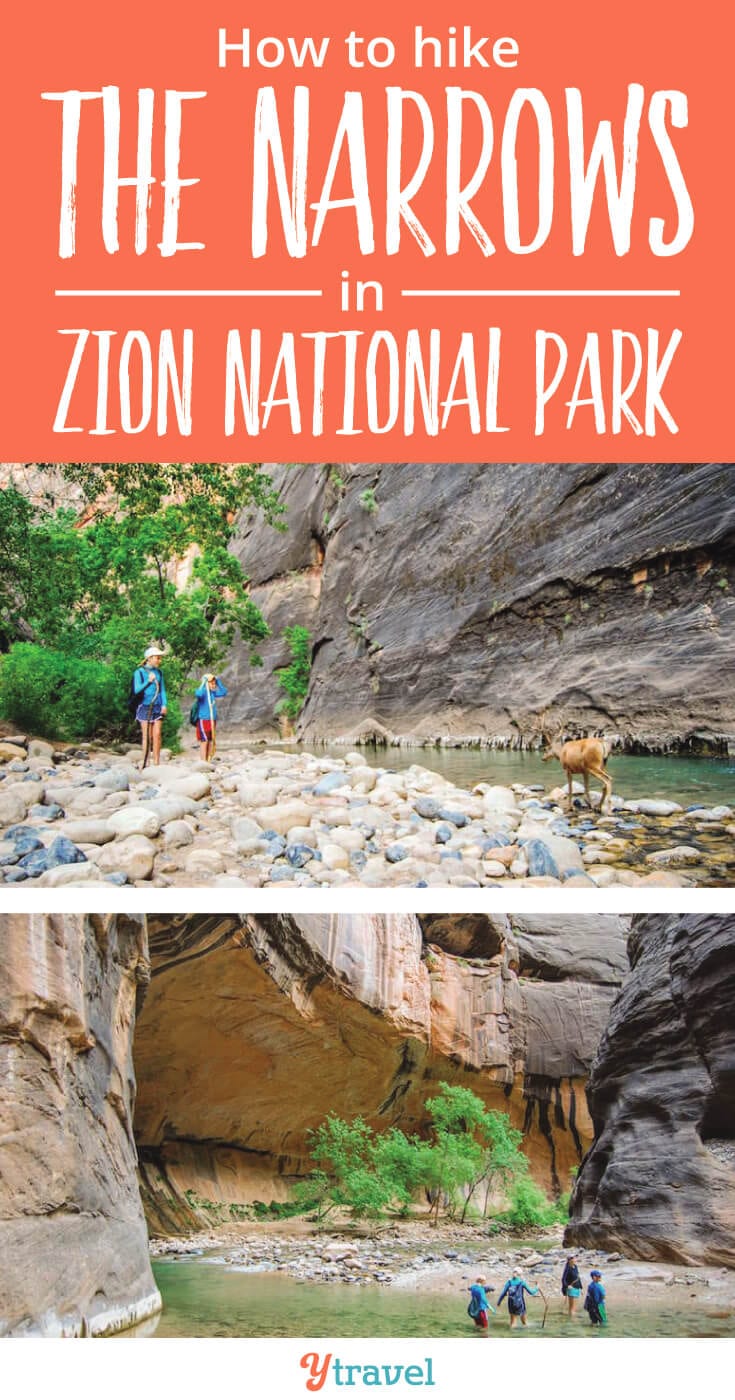 18 tips for hiking the Narrows in Zion National Park, with or without kids.