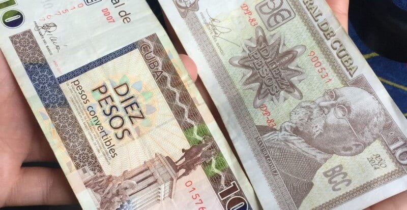 Cuban currency for a trip to Havana